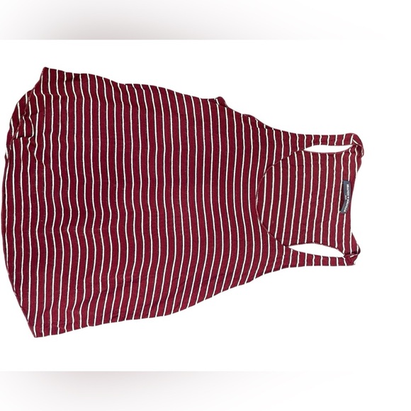 Brandy Melville Red & White Striped Lightweight Tank Top Size Small Women’s EUC - Picture 5 of 7